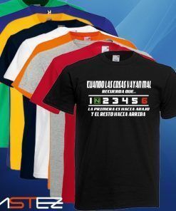 Camiseta Marchas Moto hacia arriba