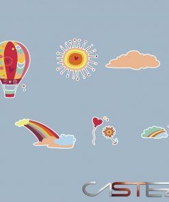 Alternative view of Kit Vinilos Infantil Happy