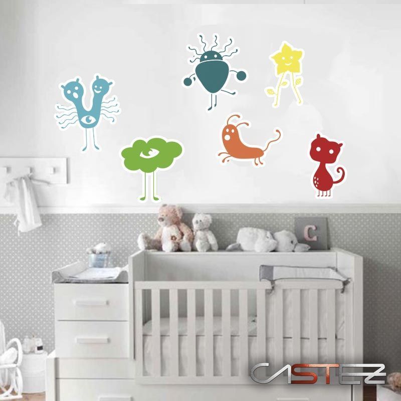 Kit Vinilos Infantil Extraterrestres