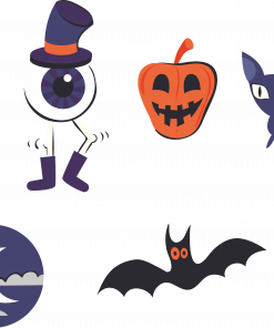 Alternative view of Kit Vinilos Infantil Halloween