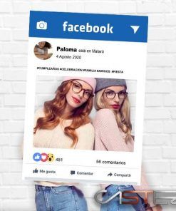 Photocall Personalizado Facebook