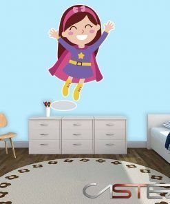 Vinilo Color Superheroe #19