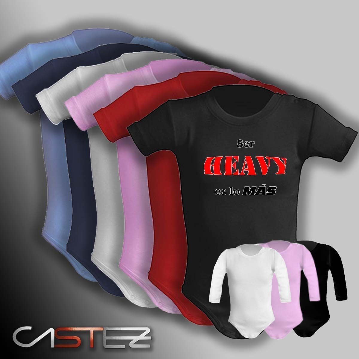 Body bebé Ser Heavy es lo Más