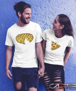 Camiseta Parejas Pizzas