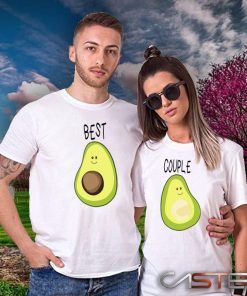 Camiseta Pareja Aguacates