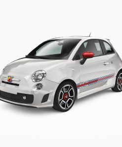 Alternative view of Vinilo Kit Laterales Fiat 500 Abarth Racing