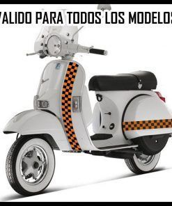 Vinilo Kit Vespa Cuadros #2