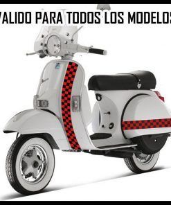 Vinilo Kit Vespa Cuadros #3