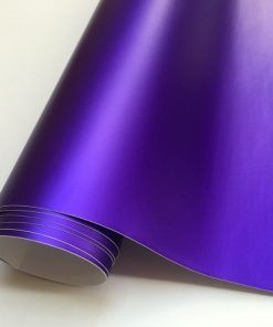Vinilo Morado Cromo Satinado 20m.