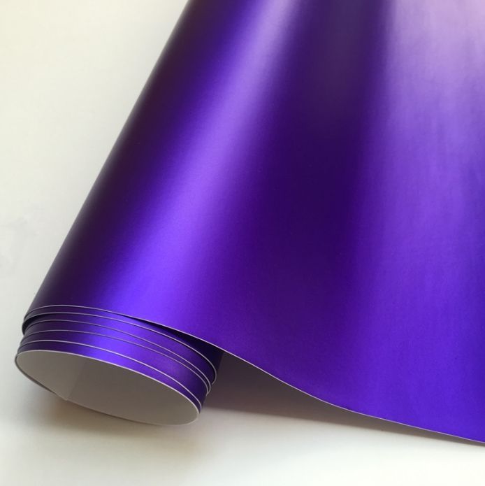 Vinilo Morado Cromo Satinado 20m.