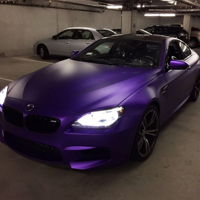 Vinilo Morado Cromo Satinado 20m. - Imagen 3