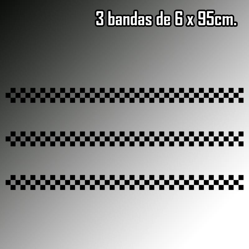 Vinilo Kit Vespa Cuadros (sin fondo) - Imagen 3