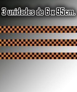 Alternative view of Vinilo Kit Vespa Cuadros #2