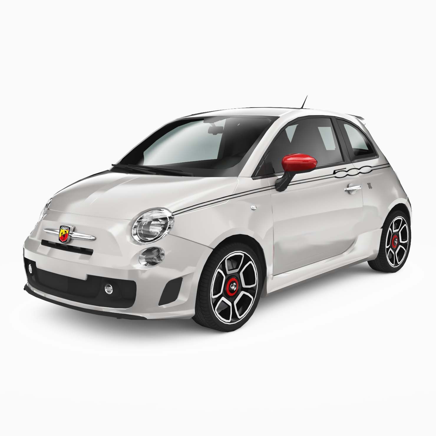 Vinilo Kit 500 Abarth 7 - Imagen 3