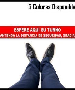 Vinilo Mantenga Distancia Seguridad 2 - Adhesivo Suelo