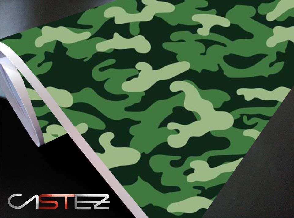 Vinilo Camuflaje Verde