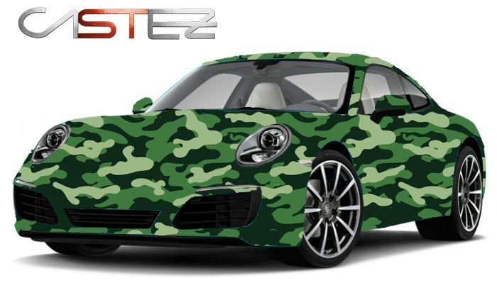 Vinilo Camuflaje Verde - Imagen 3