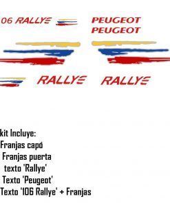 Alternative view of Vinilo Kit 106 Rallye