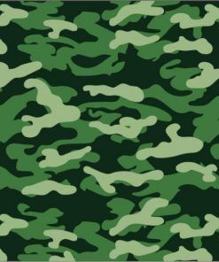 Alternative view of Vinilo Camuflaje Verde
