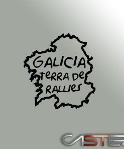 Adhesivo Galicia terra de rallies