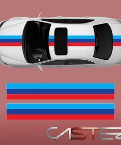 Vinilo Franja Colores BMW