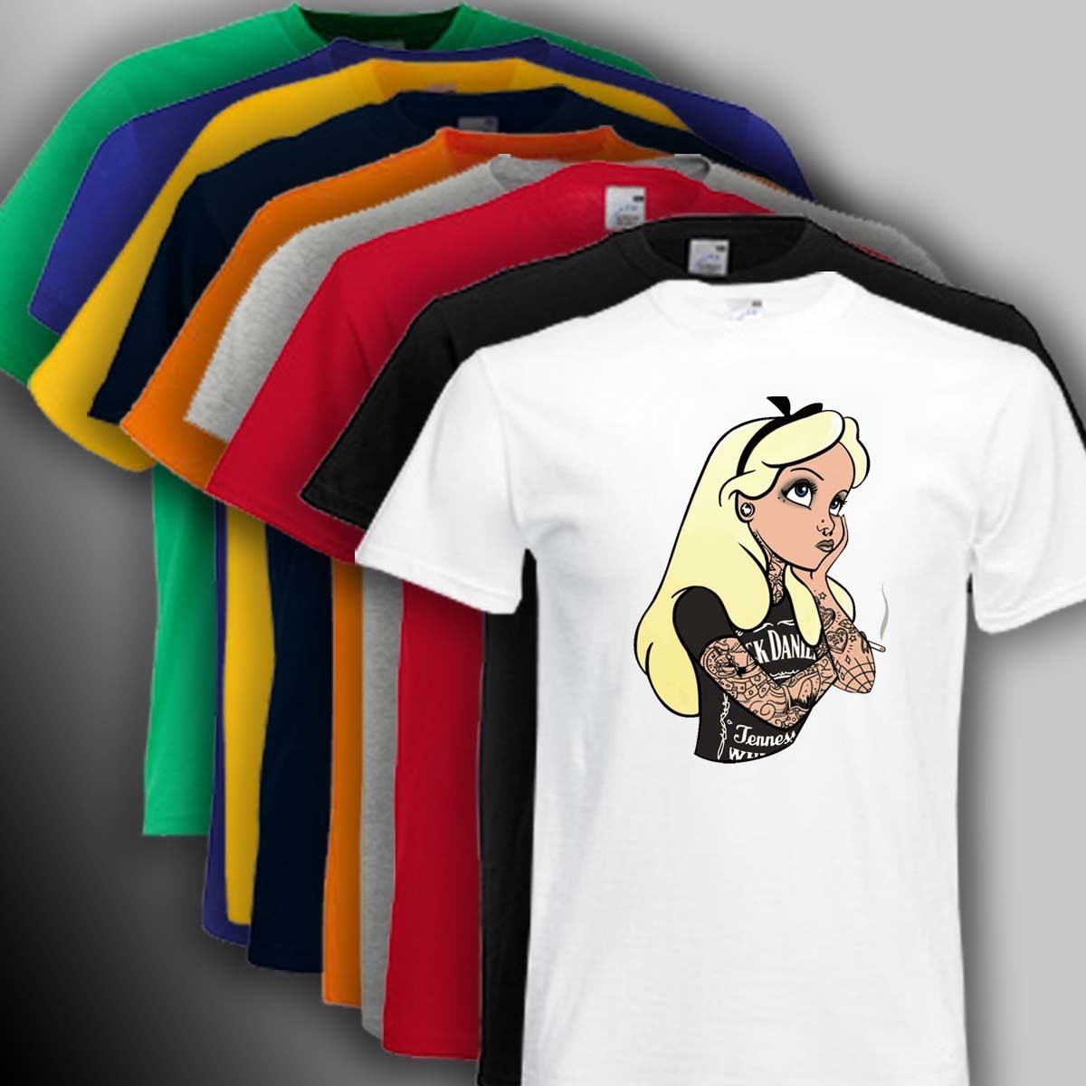 Camiseta Alicia tatuada