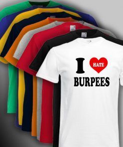 Camiseta I love Burpees