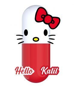 Alternative view of Camiseta Hello Katil