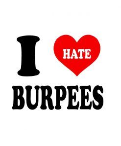Alternative view of Camiseta I love Burpees