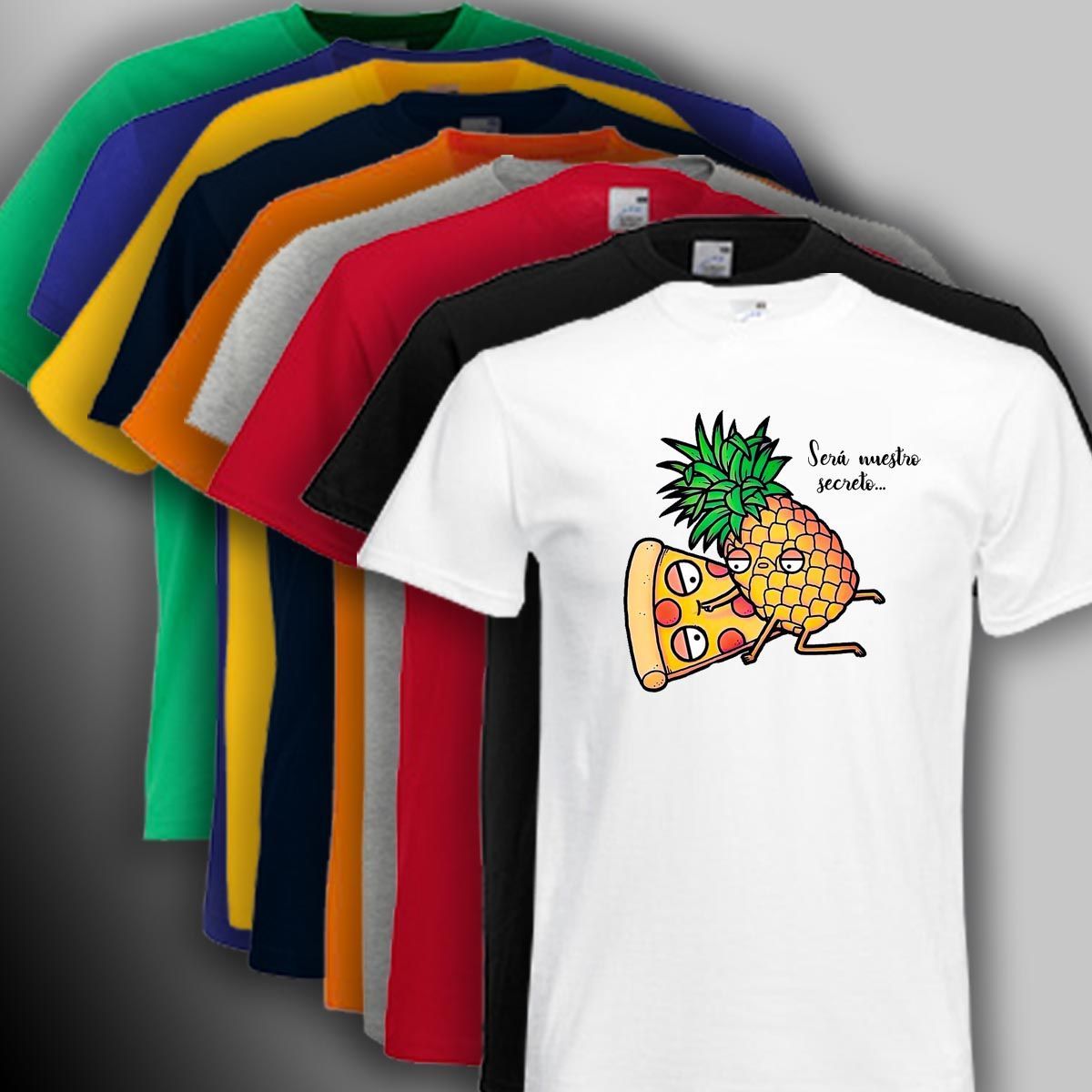 Camiseta Pizza Hawaiana