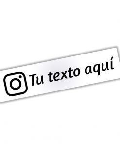 Pegatina Instagram