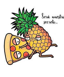 Alternative view of Camiseta Pizza Hawaiana