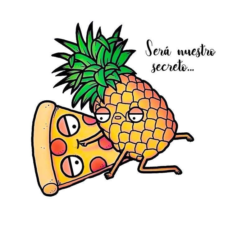 Camiseta Pizza Hawaiana - Imagen 2