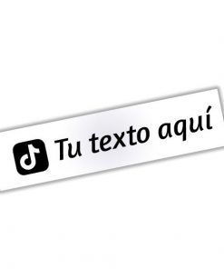 Pegatina tik tok