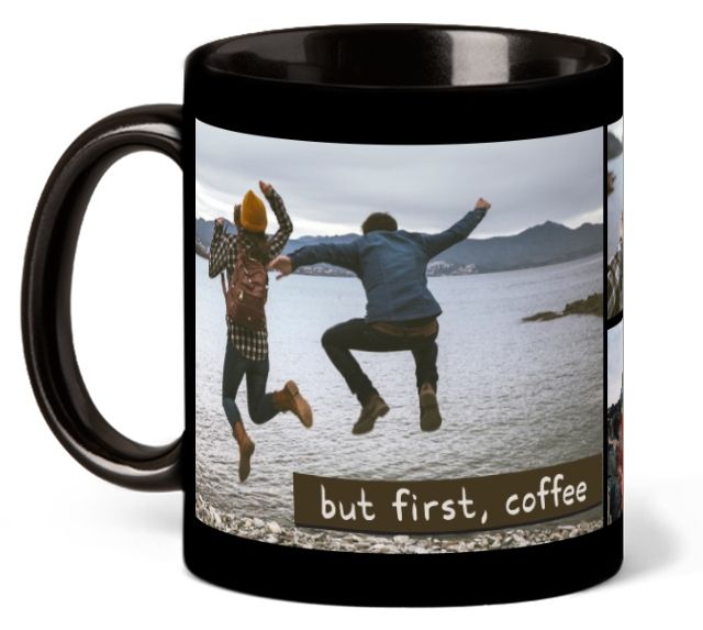 Taza Negra Personalizada - Imagen 4