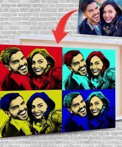 Lienzo pop art personalizado