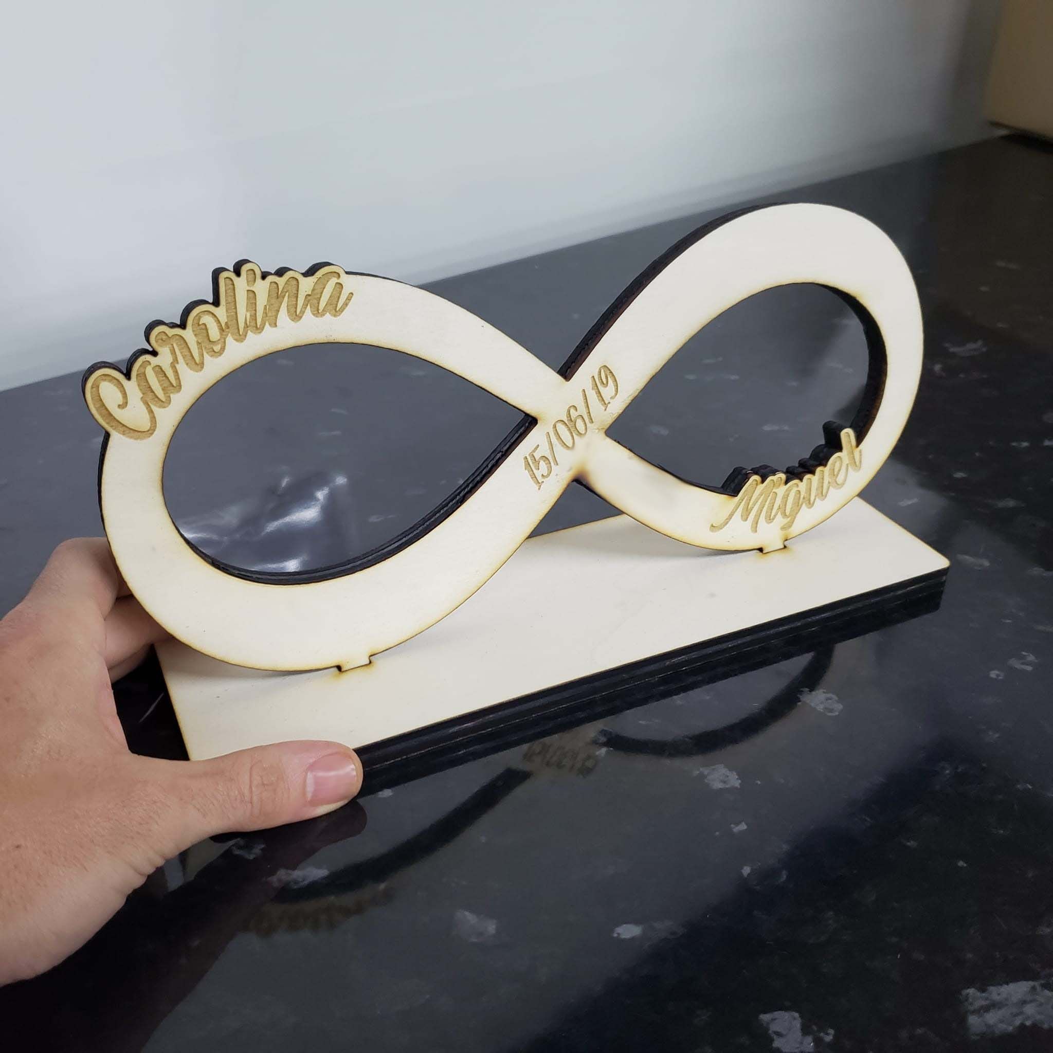 Infinito madera personalizado - Imagen 3