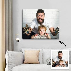 lienzo cuadro regalo personalizado día del padre