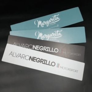 cubre matriculas personalizado