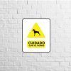 Cuidado con el perro amarillo