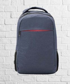 mochila para portátil azul