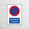 vinilo prohibido aparcar