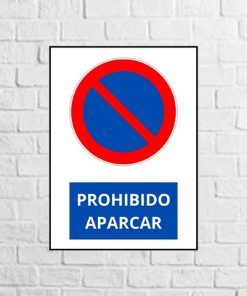 vinilo prohibido aparcar