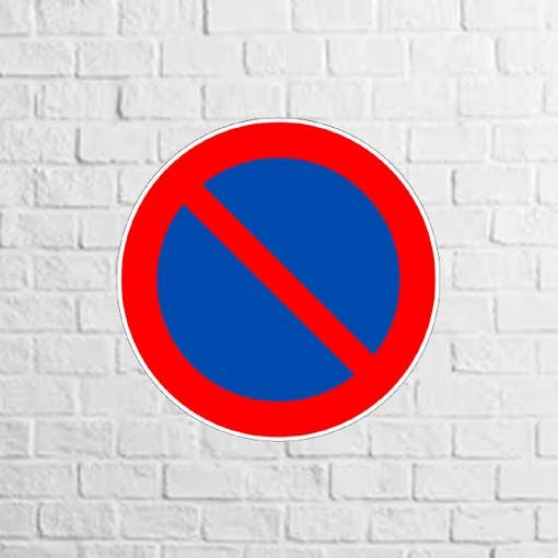 prohibido aparcar