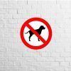 Prohibido Perros Vinilo