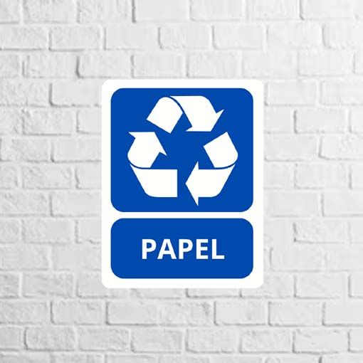 vinilo reciclaje papel