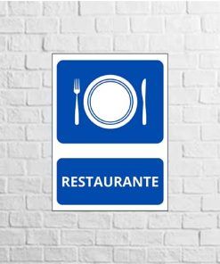 vinilo restaurante plato