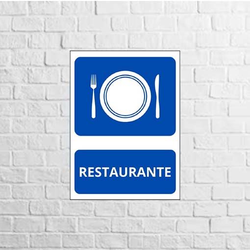 vinilo restaurante plato