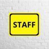 Vinilo Staff Amarillo