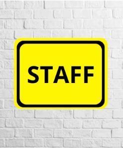 Vinilo Staff Amarillo